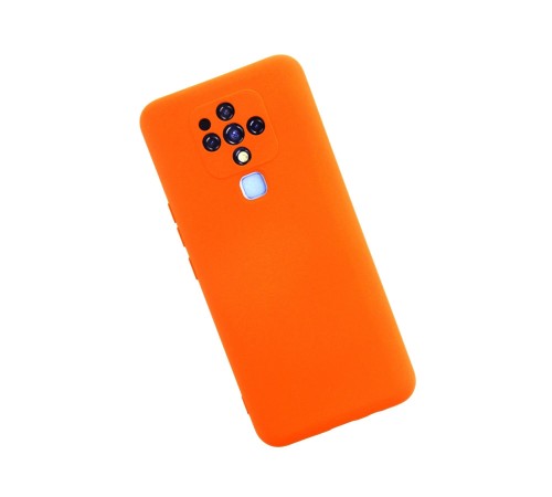 Tecno Camon 16 Kılıf Nano içi Kadife Silikon - Turuncu Tecno Camon 16 Kılıf Nano içi Kadife Silikon - Turuncu
