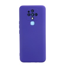 Tecno Camon 16 Kılıf Nano içi Kadife Silikon - Mor