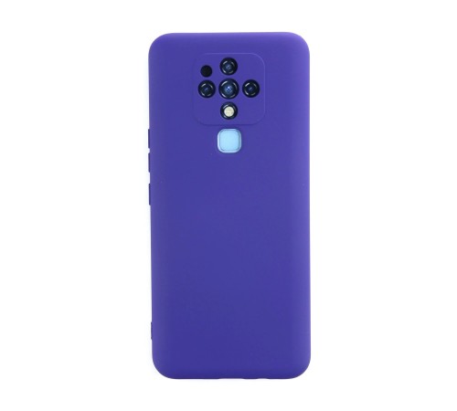 Tecno Camon 16 Kılıf Nano içi Kadife Silikon - Mor Tecno Camon 16 Kılıf Nano içi Kadife Silikon - Mor