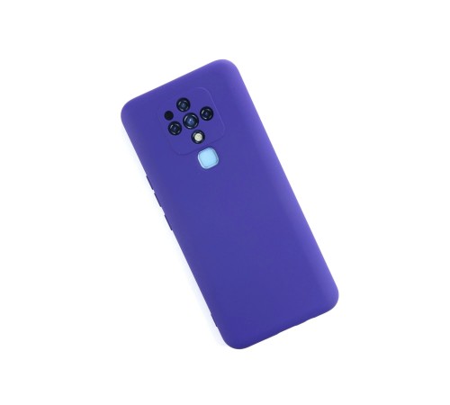 Tecno Camon 16 Kılıf Nano içi Kadife Silikon - Mor Tecno Camon 16 Kılıf Nano içi Kadife Silikon - Mor