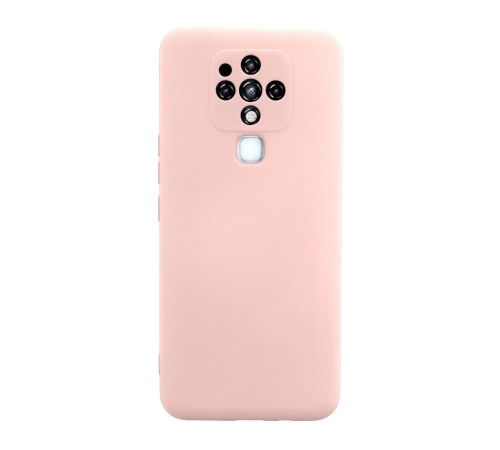 Tecno Camon 16 Kılıf Nano içi Kadife Silikon - Pudra Tecno Camon 16 Kılıf Nano içi Kadife Silikon - Pudra