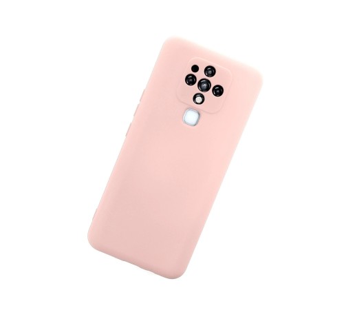 Tecno Camon 16 Kılıf Nano içi Kadife Silikon - Pudra Tecno Camon 16 Kılıf Nano içi Kadife Silikon - Pudra