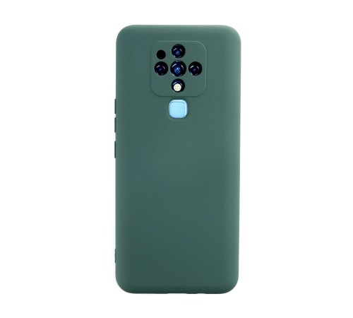 Tecno Camon 16 Kılıf Nano içi Kadife Silikon - Koyu Yeşil Tecno Camon 16 Kılıf Nano içi Kadife Silikon - Koyu Yeşil
