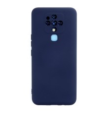 Tecno Camon 16 Kılıf Nano içi Kadife Silikon - Lacivert