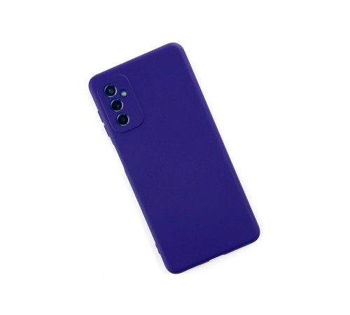 Samsung Galaxy M52 5G Kılıf Nano içi Kadife Silikon - Mor