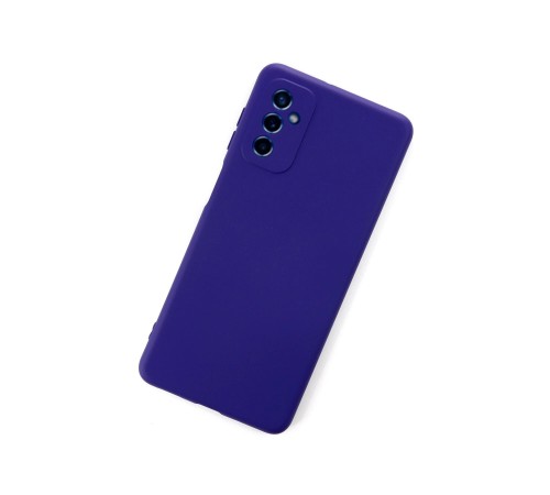 Samsung Galaxy M52 5G Kılıf Nano içi Kadife Silikon - Mor