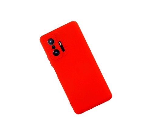 Xiaomi Mi 11T Pro Kılıf Nano içi Kadife Silikon - Kırmızı