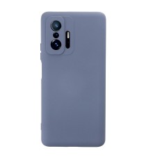 Xiaomi Mi 11T Pro Kılıf Nano içi Kadife Silikon - Gri