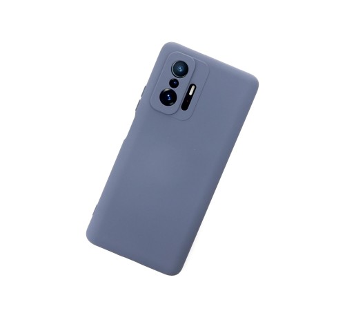 Xiaomi Mi 11T Pro Kılıf Nano içi Kadife Silikon - Gri