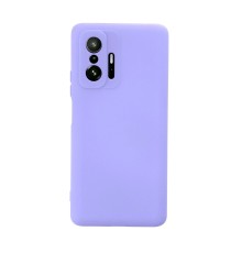 Xiaomi Mi 11T Pro Kılıf Nano içi Kadife Silikon - Lila