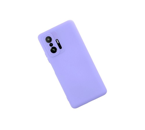 Xiaomi Mi 11T Pro Kılıf Nano içi Kadife Silikon - Lila