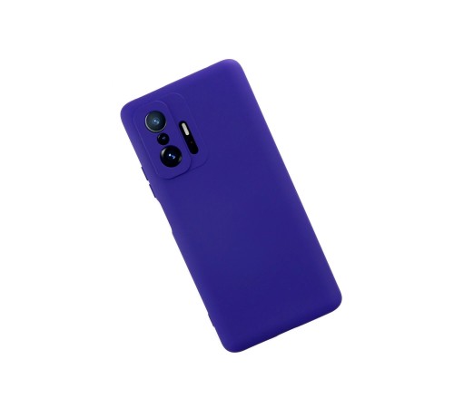 Xiaomi Mi 11T Pro Kılıf Nano içi Kadife Silikon - Mor