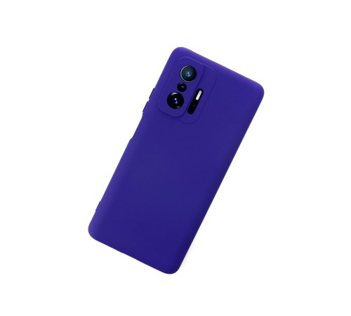 Xiaomi Mi 11T Pro Kılıf Nano içi Kadife Silikon - Mor