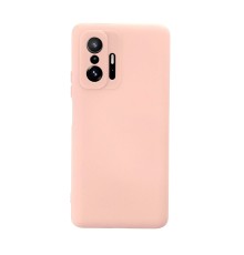 Xiaomi Mi 11T Pro Kılıf Nano içi Kadife Silikon - Pudra