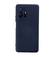 Xiaomi Mi 11T Pro Kılıf Nano içi Kadife Silikon - Lacivert