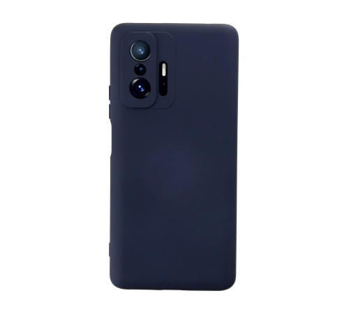 Xiaomi Mi 11T Pro Kılıf Nano içi Kadife Silikon - Lacivert Xiaomi Mi 11T Pro Kılıf Nano içi Kadife Silikon - Lacivert