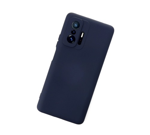 Xiaomi Mi 11T Pro Kılıf Nano içi Kadife Silikon - Lacivert Xiaomi Mi 11T Pro Kılıf Nano içi Kadife Silikon - Lacivert