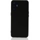 Oppo Reno 6 Kılıf Nano içi Kadife Silikon - Siyah