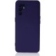 Oppo Reno 6 Kılıf Nano içi Kadife Silikon - Mor