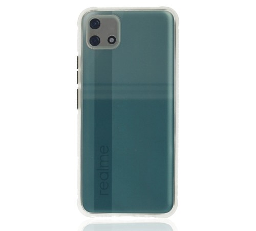 Realme C11 2021 Kılıf Miami Şeffaf Silikon - Şeffaf Realme C11 2021 Kılıf Miami Şeffaf Silikon - Şeffaf