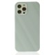 iPhone 12 Pro Kılıf Glass Kapak - Turkuaz