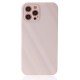 iPhone 12 Pro Kılıf Glass Kapak - Pembe
