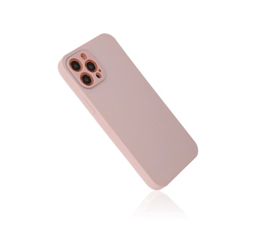 iPhone 12 Pro Kılıf Glass Kapak - Pembe iPhone 12 Pro Kılıf Glass Kapak - Pembe