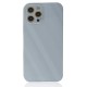 iPhone 12 Pro Kılıf Glass Kapak - Sky Blue