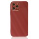 iPhone 12 Pro Max Kılıf Glass Kapak - Bordo