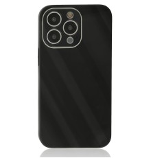 iPhone 13 Pro Kılıf Glass Kapak - Siyah