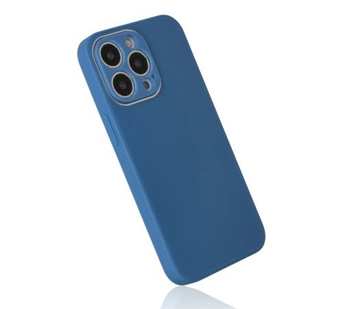 iPhone 13 Pro Kılıf Glass Kapak - Mavi iPhone 13 Pro Kılıf Glass Kapak - Mavi