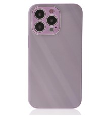 iPhone 13 Pro Kılıf Glass Kapak - Mor