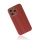 iPhone 13 Pro Kılıf Glass Kapak - Bordo
