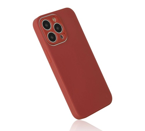 iPhone 13 Pro Kılıf Glass Kapak - Bordo iPhone 13 Pro Kılıf Glass Kapak - Bordo