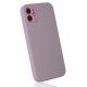 iPhone 12 Kılıf Glass Kapak - Mor