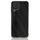 Samsung Galaxy A22 Kılıf Glass Kapak - Siyah