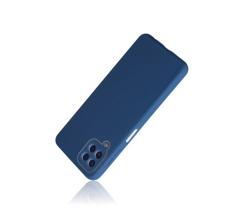 Samsung Galaxy A22 Kılıf Glass Kapak - Mavi Samsung Galaxy A22 Kılıf Glass Kapak - Mavi