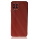 Samsung Galaxy A22 Kılıf Glass Kapak - Bordo