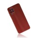 Samsung Galaxy A22 Kılıf Glass Kapak - Bordo