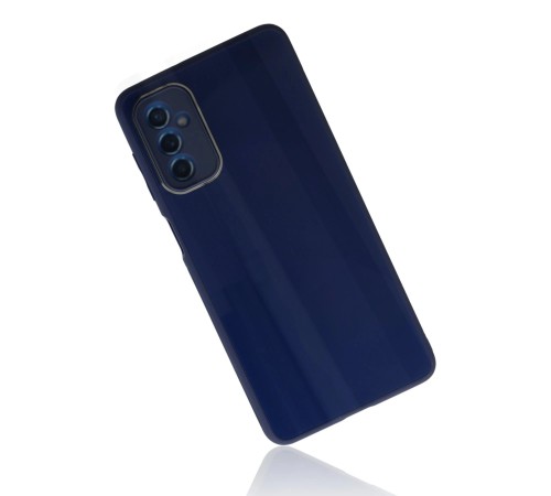 Samsung Galaxy M52 5G Kılıf Glass Kapak - Lacivert Samsung Galaxy M52 5G Kılıf Glass Kapak - Lacivert