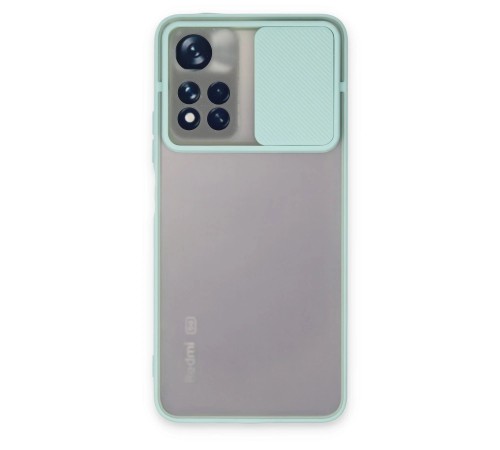 Xiaomi Redmi Note 11T Kılıf Palm Buzlu Kamera Sürgülü Silikon - Turkuaz Xiaomi Redmi Note 11T Kılıf Palm Buzlu Kamera Sürgülü Silikon - Turkuaz