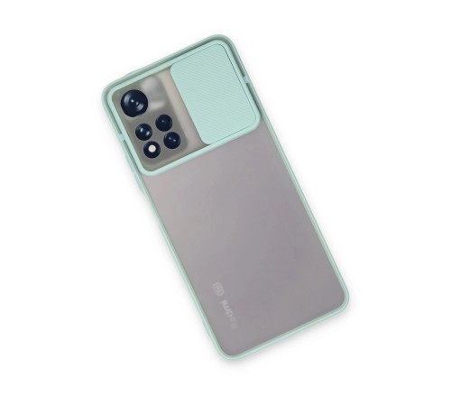 Xiaomi Redmi Note 11T Kılıf Palm Buzlu Kamera Sürgülü Silikon - Turkuaz Xiaomi Redmi Note 11T Kılıf Palm Buzlu Kamera Sürgülü Silikon - Turkuaz