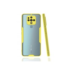 Tecno Camon 16 Kılıf Platin Silikon - Sarı