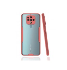 Tecno Camon 16 Kılıf Platin Silikon - Pembe