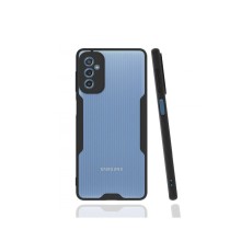 Samsung Galaxy M52 5G Kılıf Platin Silikon - Siyah