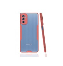 Samsung Galaxy M52 5G Kılıf Platin Silikon - Pembe