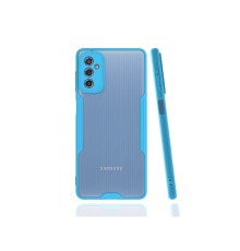 Samsung Galaxy M52 5G Kılıf Platin Silikon - Mavi