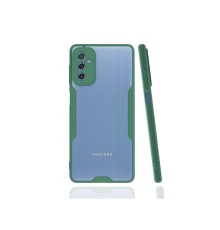 Samsung Galaxy M52 5G Kılıf Platin Silikon - Yeşil