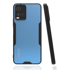 Vivo Y21S Kılıf Platin Silikon - Siyah