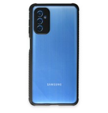 Samsung Galaxy M52 5G Kılıf Miami Şeffaf Silikon - Siyah